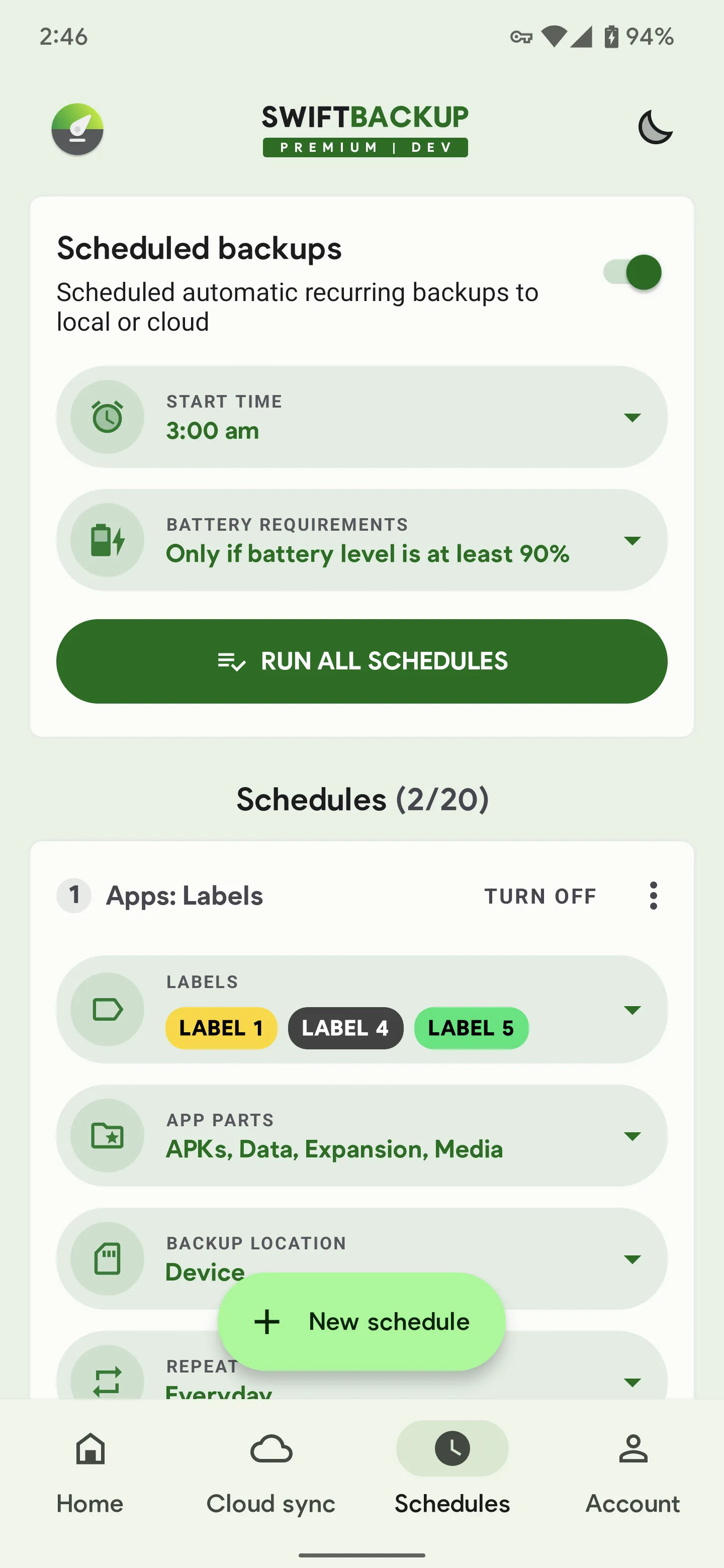 Swift Backup Swift Backup