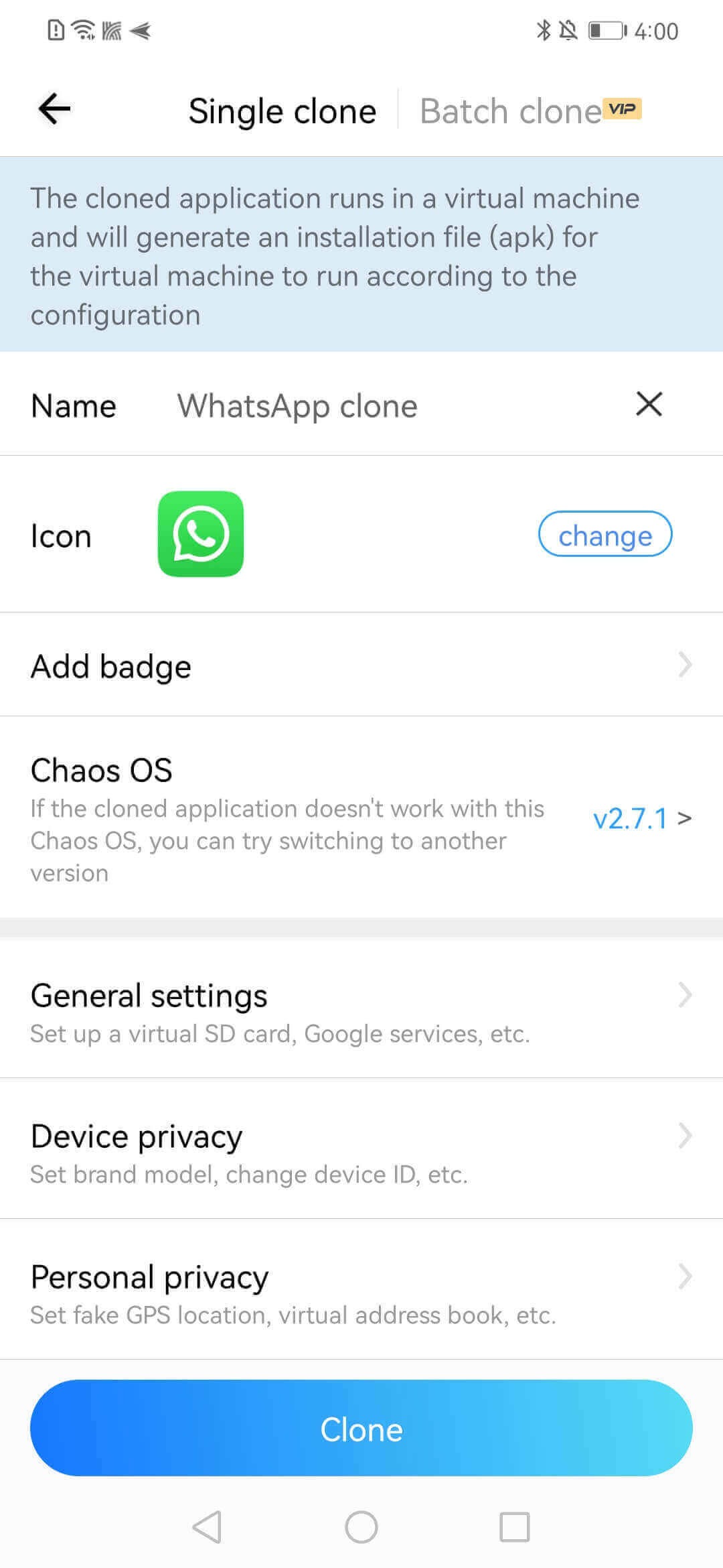 Clone App Clone App