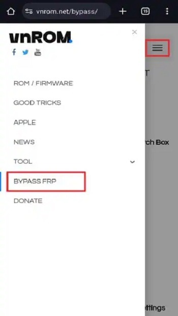 vnROM Bypass FRP vnROM Bypass FRP