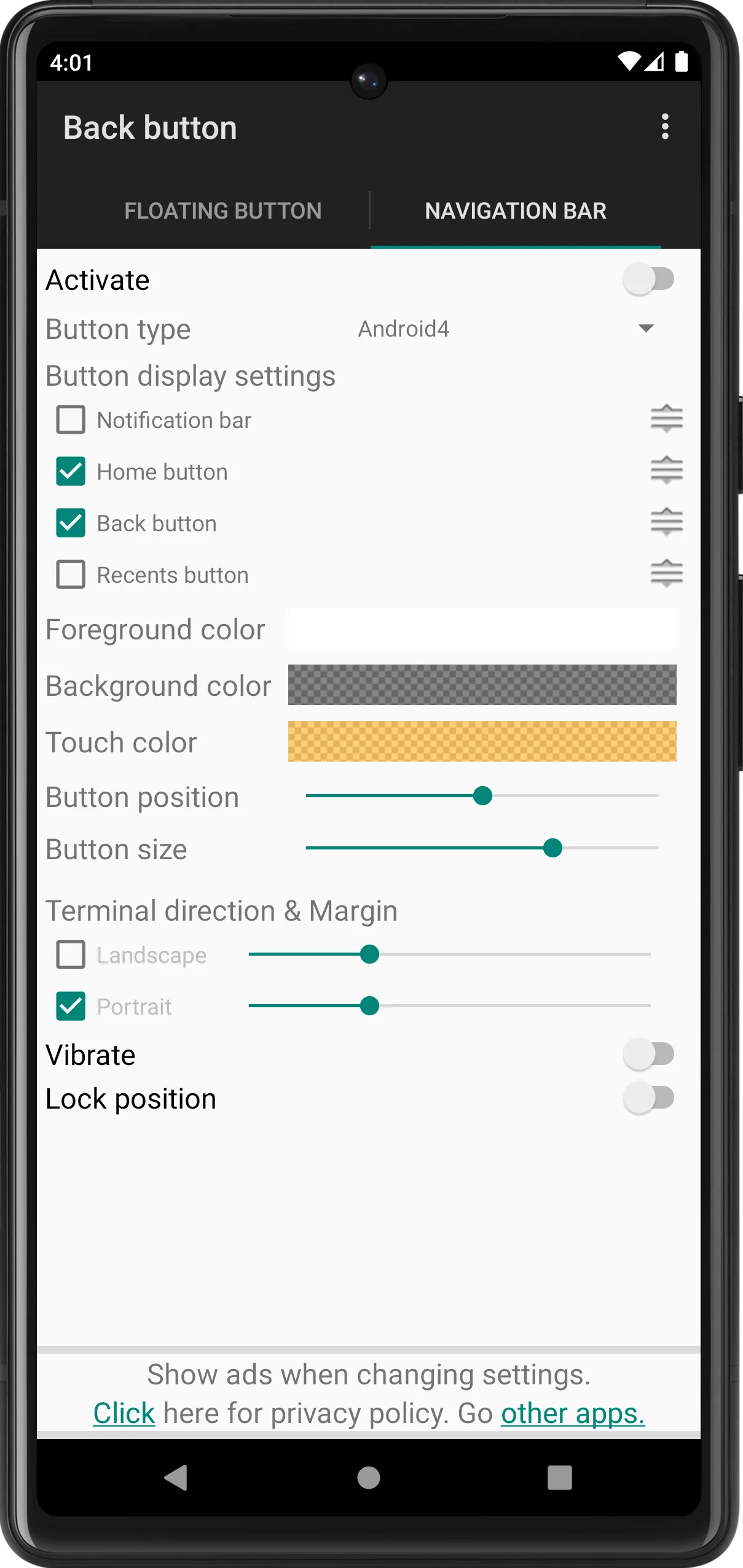 Back Button Back Button