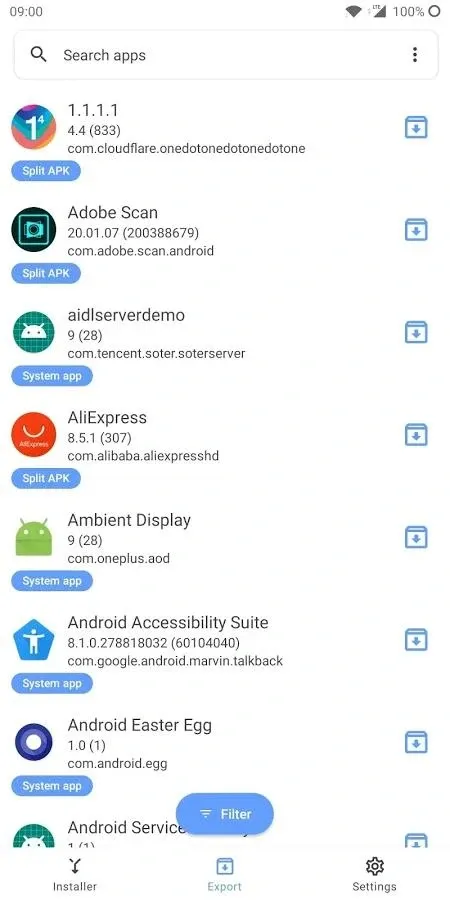 Split APKs Installer (SAI) Split APKs Installer (SAI)