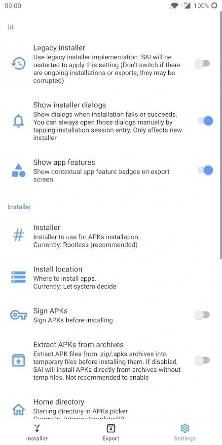 Split APKs Installer (SAI) Split APKs Installer (SAI)