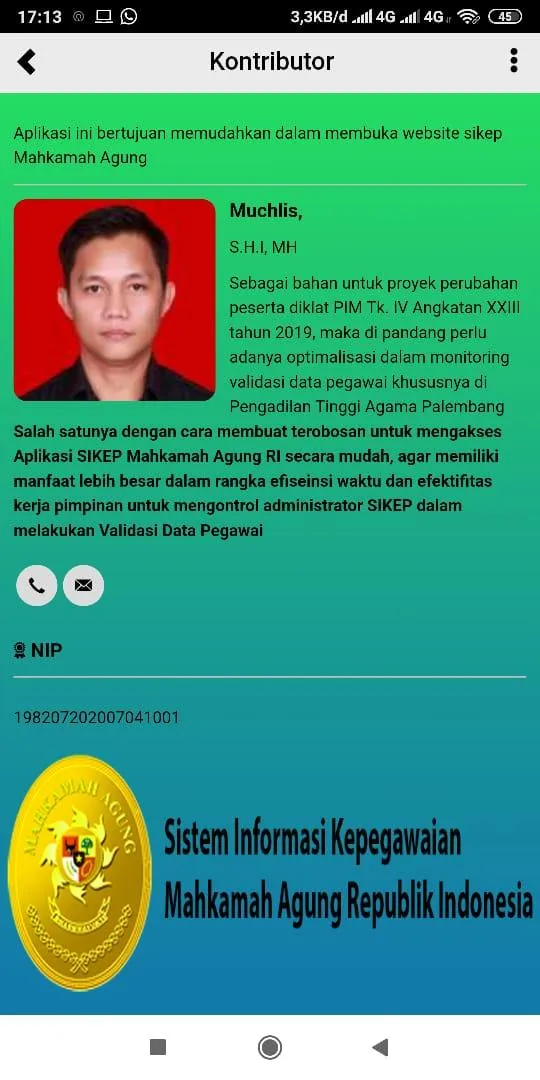 Sikep Mahkamah Agung Sikep Mahkamah Agung