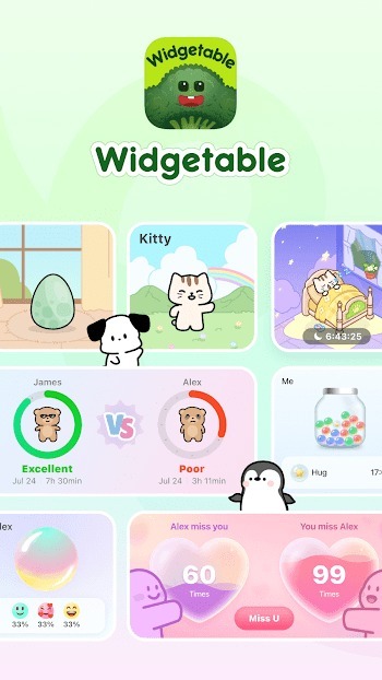Widgetable: Adorable Screen 2