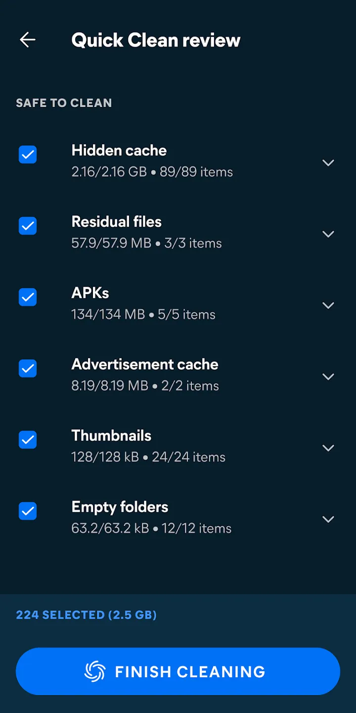 Avast Cleanup 1