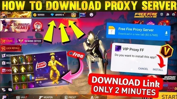 Proxy Server Free Fire Proxy Server Free Fire