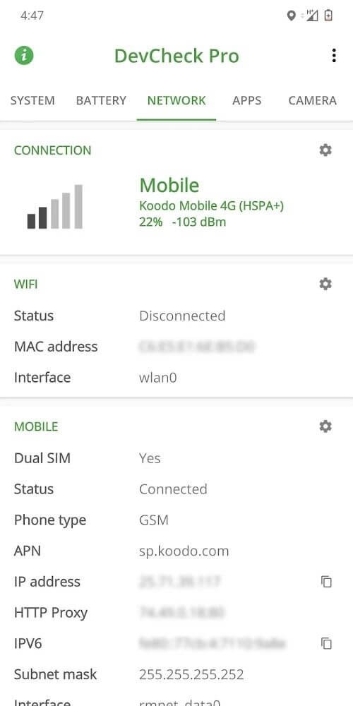 DevCheck Hardware and System Info 3