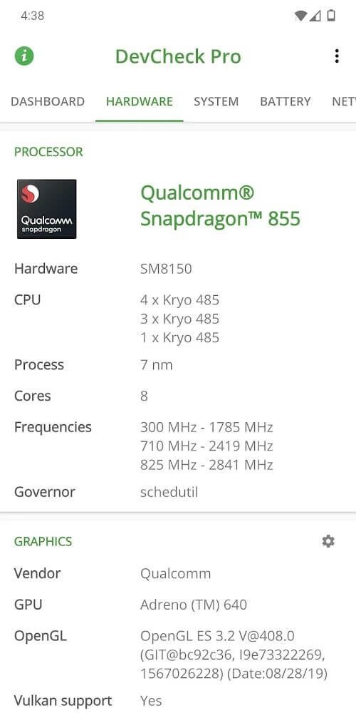 DevCheck Hardware and System Info 4