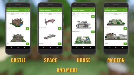 Buildings for Minecraft Buildings for Minecraft