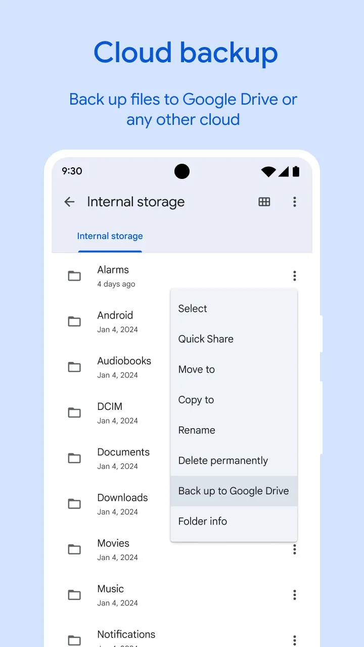 Google Files 5