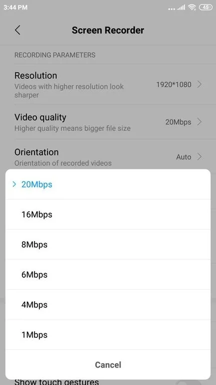 Xiaomi Screen Recorder (MIUI) Xiaomi Screen Recorder (MIUI)