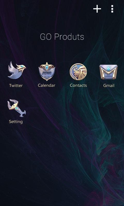 Lion GO Launcher Theme Lion GO Launcher Theme