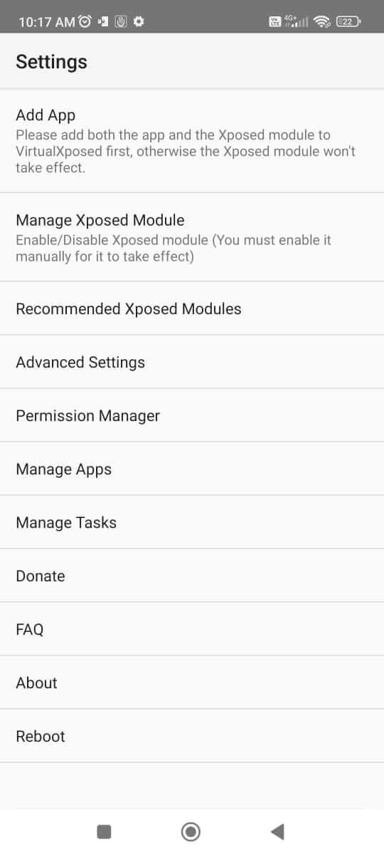 VirtualXposed VirtualXposed