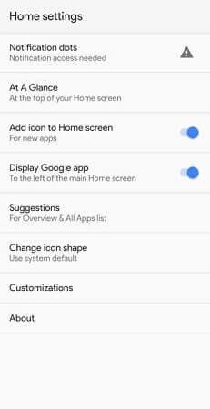 Android 10 Launcher 1