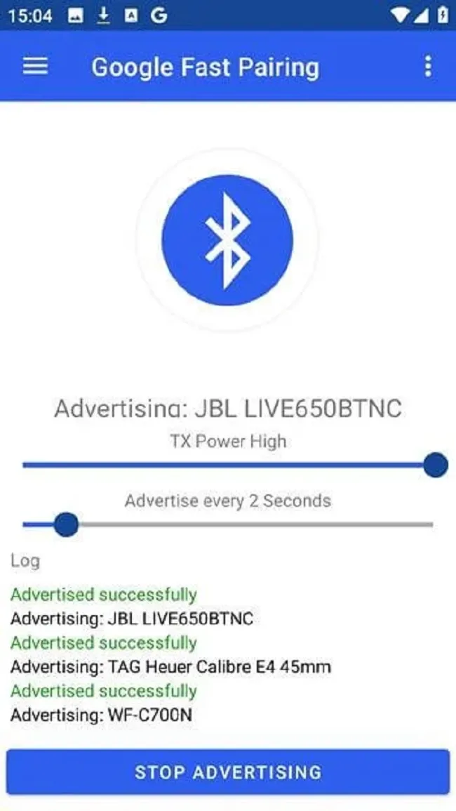 Bluetooth LE Spam Bluetooth LE Spam