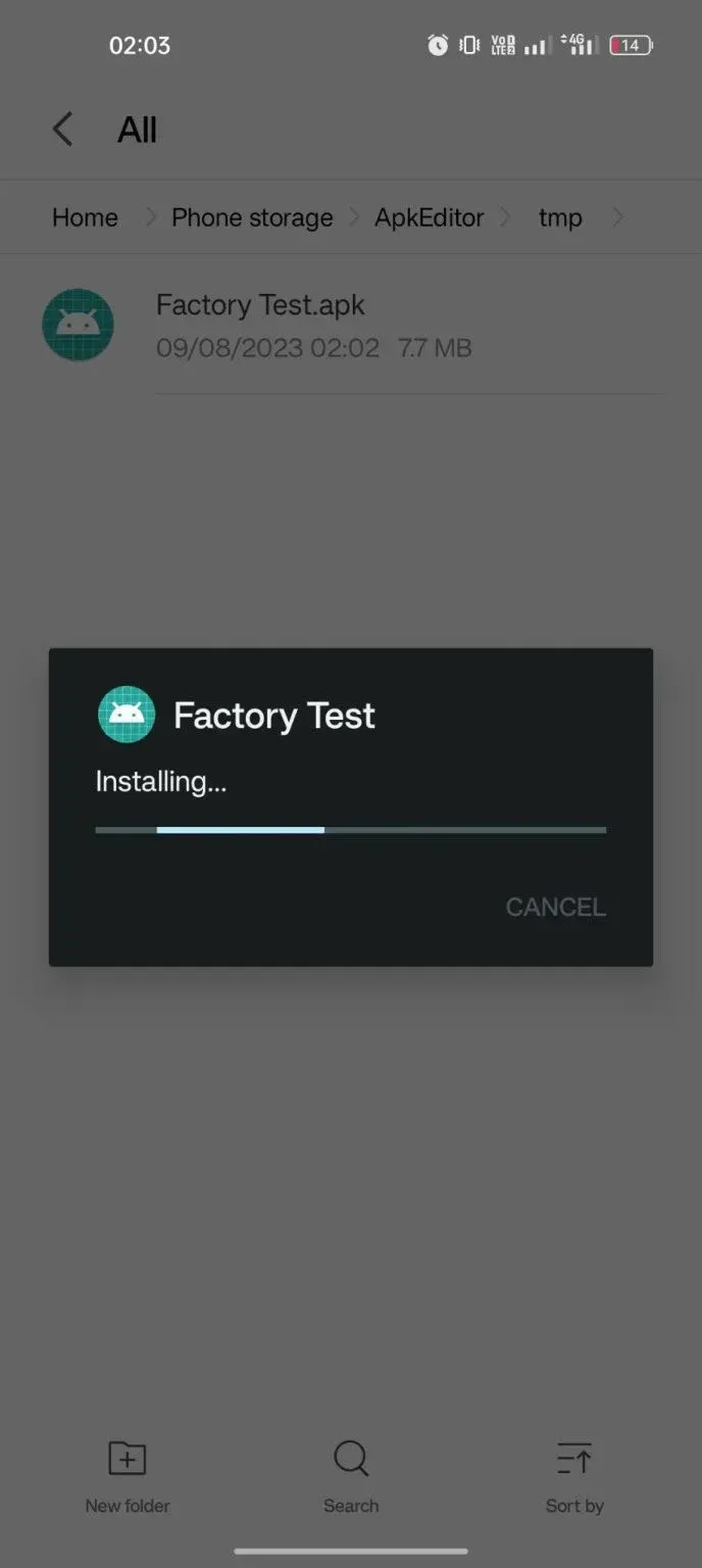 Factory Test Factory Test