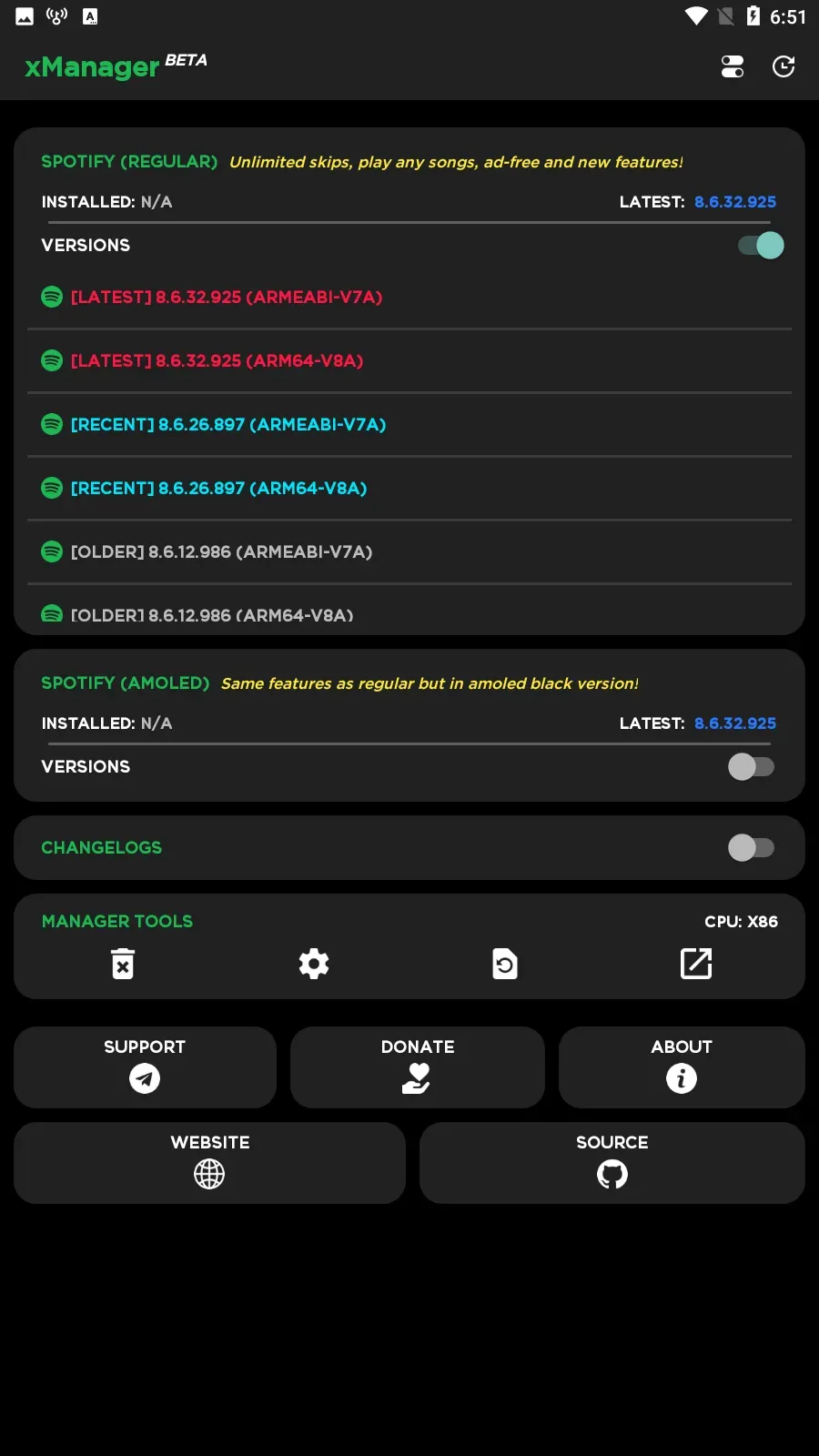 xManager for Spotify 3