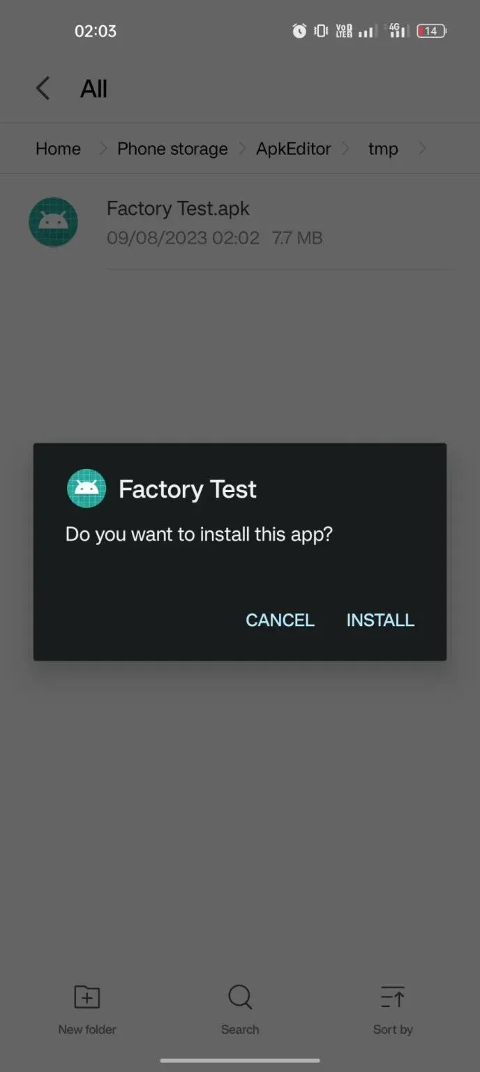 Factory Test Factory Test