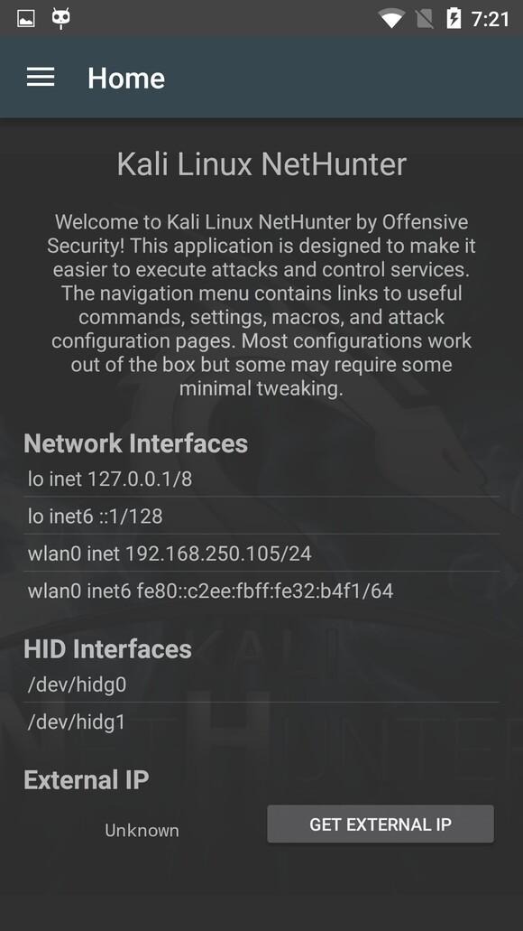 Kali NetHunter Kali NetHunter