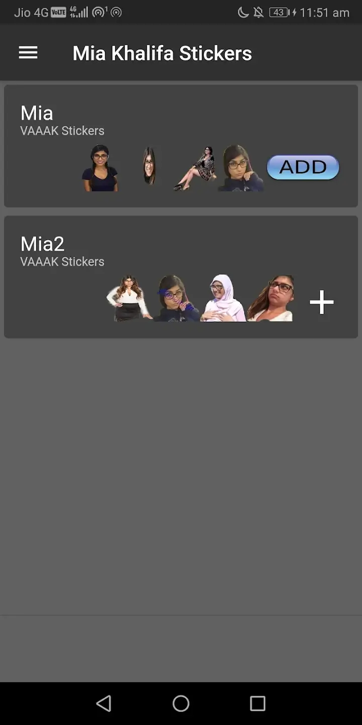 Mia Khalifa Stickers Whatsapp 3