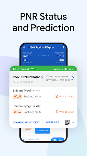 ixigo Train Status Ticket Book 5