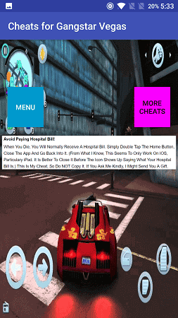 Gangstar Vegas Cheats Gangstar Vegas Cheats