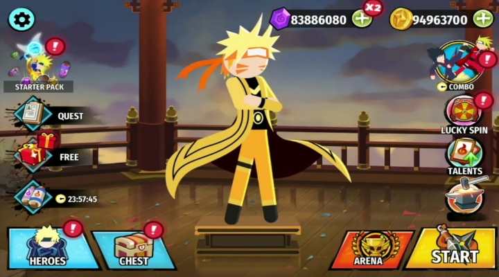 Stickman Ninja Fight 1