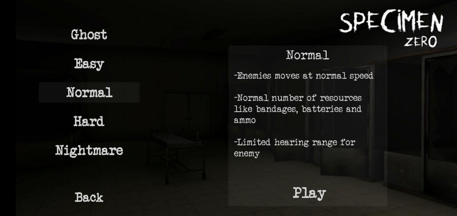 Specimen Zero Specimen Zero