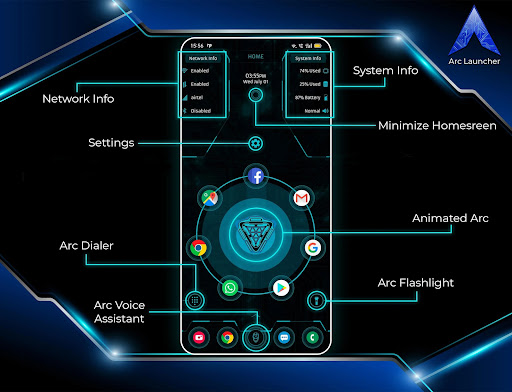 ARC Launcher® Pro Themes DIY 1