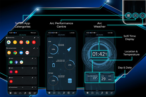 ARC Launcher® Pro Themes DIY 3