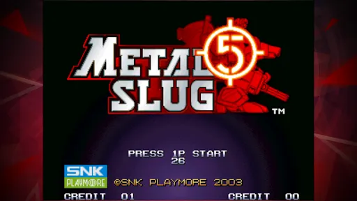 METAL SLUG 5 ACA NEOGEO 3