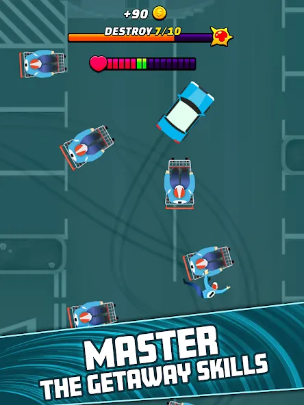 Police Pursuit: Burnout Rush! Police Pursuit: Burnout Rush!