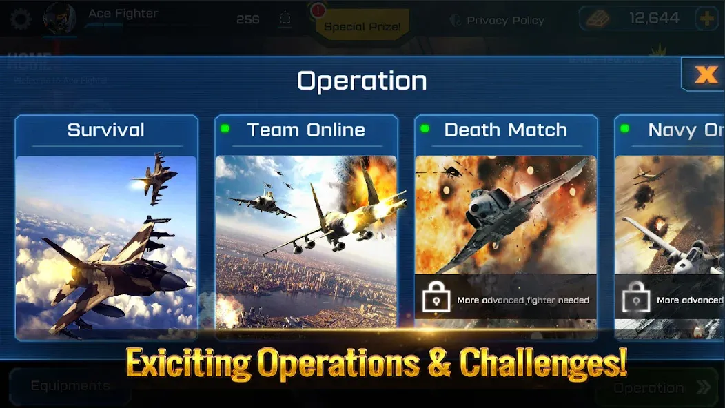 Ace Fighter: Modern Air Combat Jet Warplanes 4