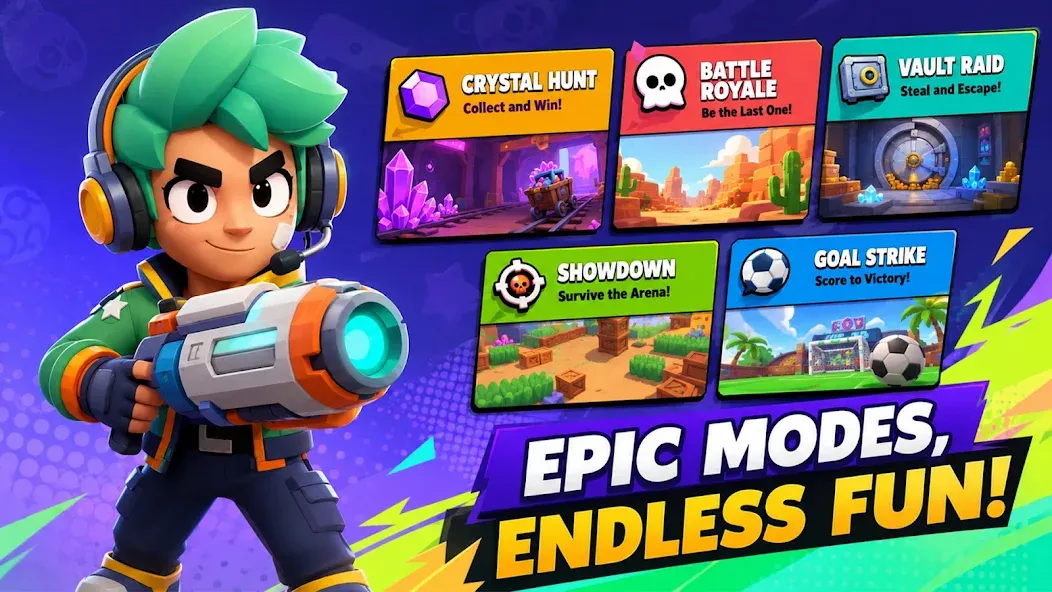 Battle Stars:4v4 TDM BR Battle Stars:4v4 TDM BR