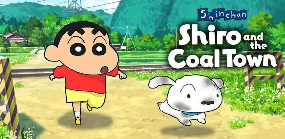 Shin chan: Shiro & Coal Town Shin chan: Shiro & Coal Town