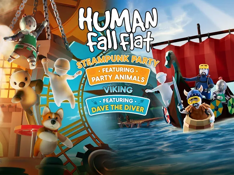 Human: Fall Flat 1