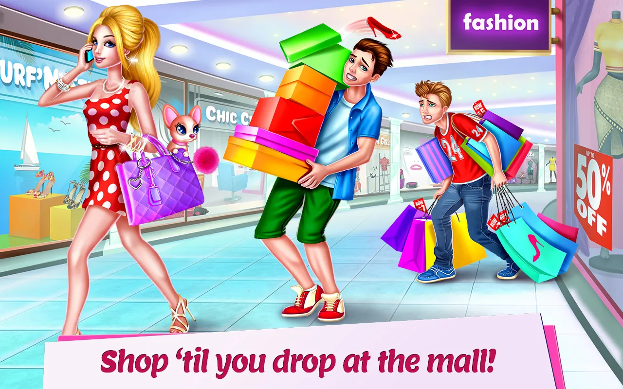 Shopping Mall Girl Shopping Mall Girl