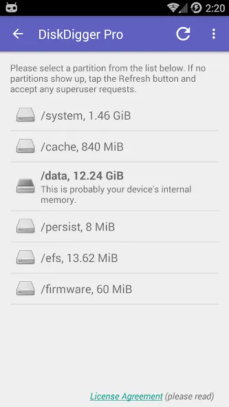 DiskDigger Pro file recovery 3