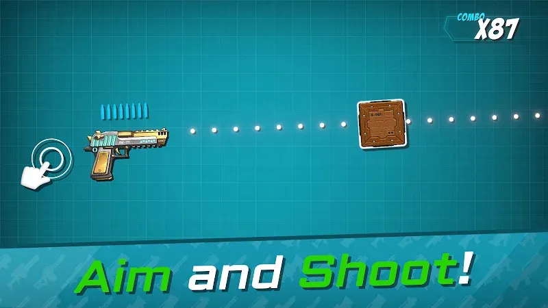 Shoot the Box: Gun Game 1