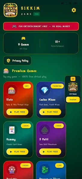 Sikkim Game Sikkim Game