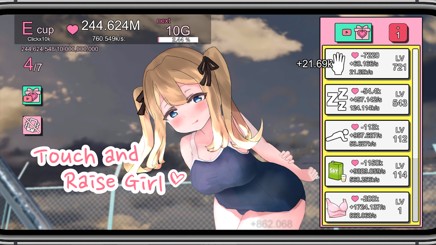 Boob Development Clicker Boob Development Clicker
