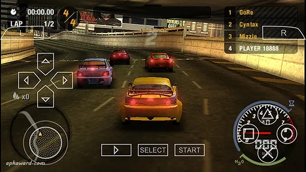 Need for Speed Most Wanted 5-1-0 PSP 4
