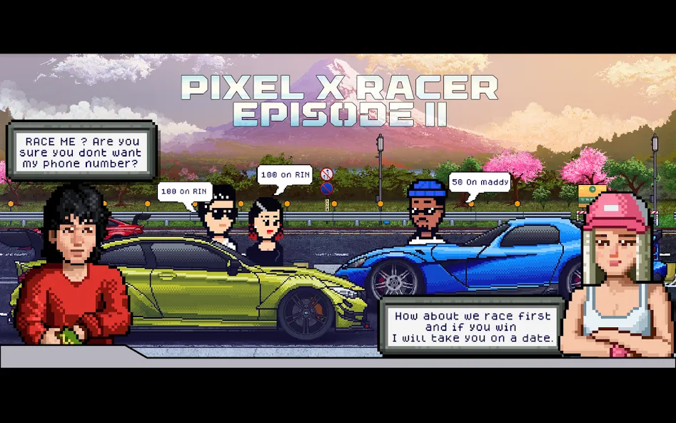 Pixel X Racer 4