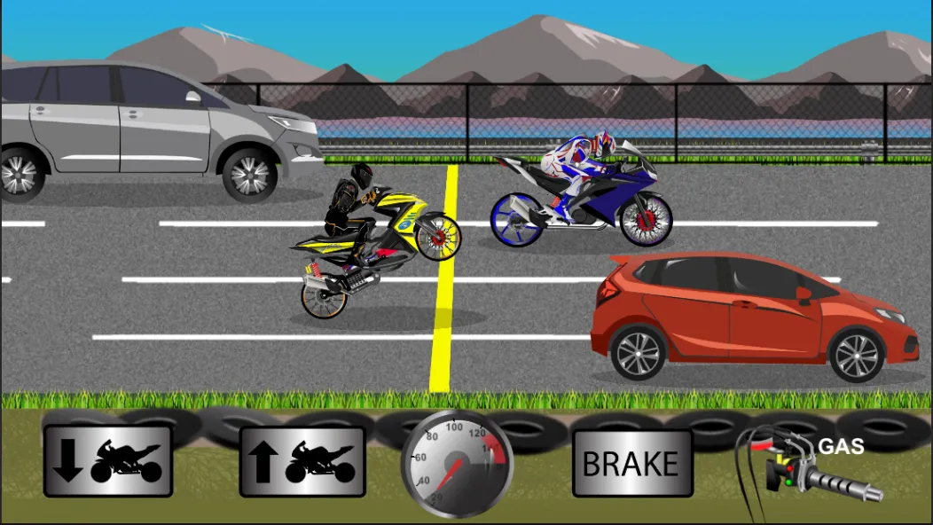 Indonesia Drag Bike Racing 1