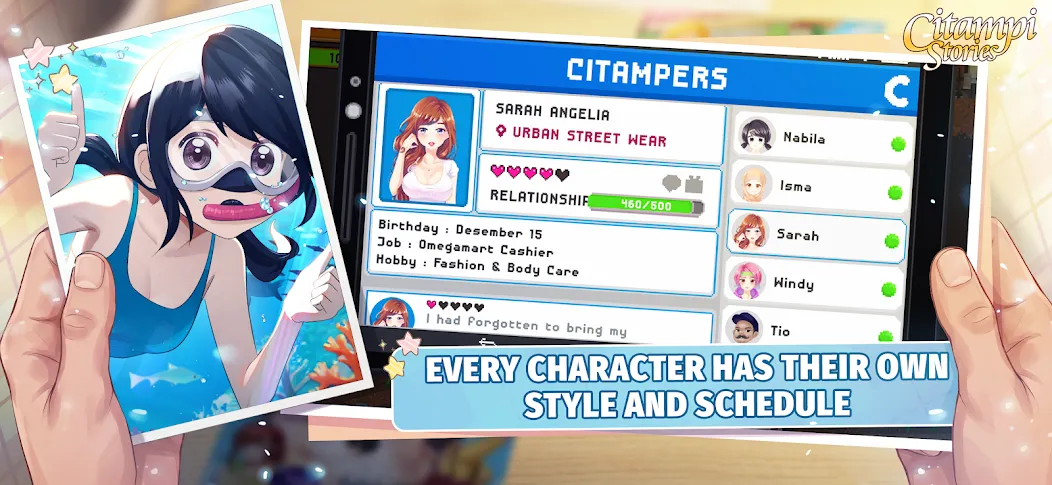 Citampi Stories: Offline Love and Life Sim RPG Citampi Stories: Offline Love and Life Sim RPG