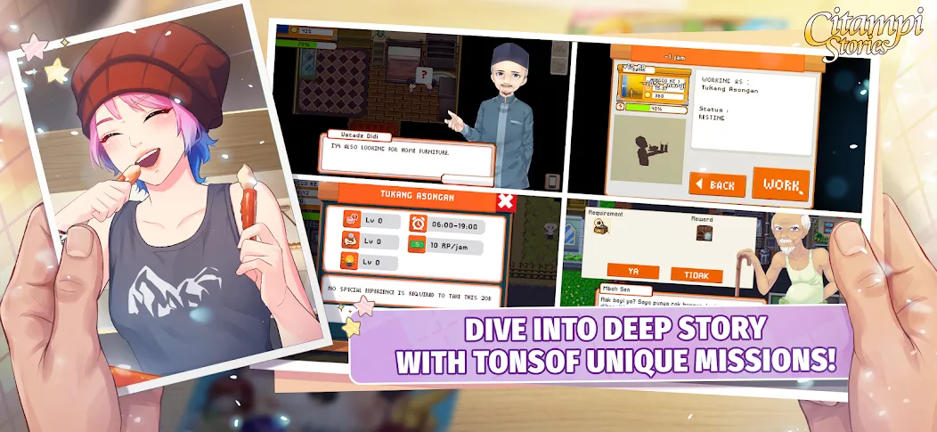 Citampi Stories: Offline Love and Life Sim RPG Citampi Stories: Offline Love and Life Sim RPG