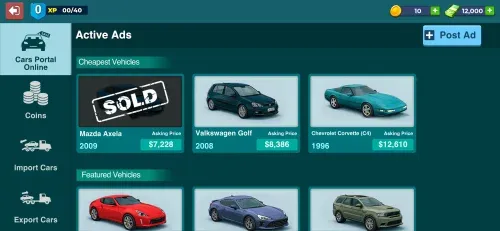Auto Dealer Used Car Simulator 3
