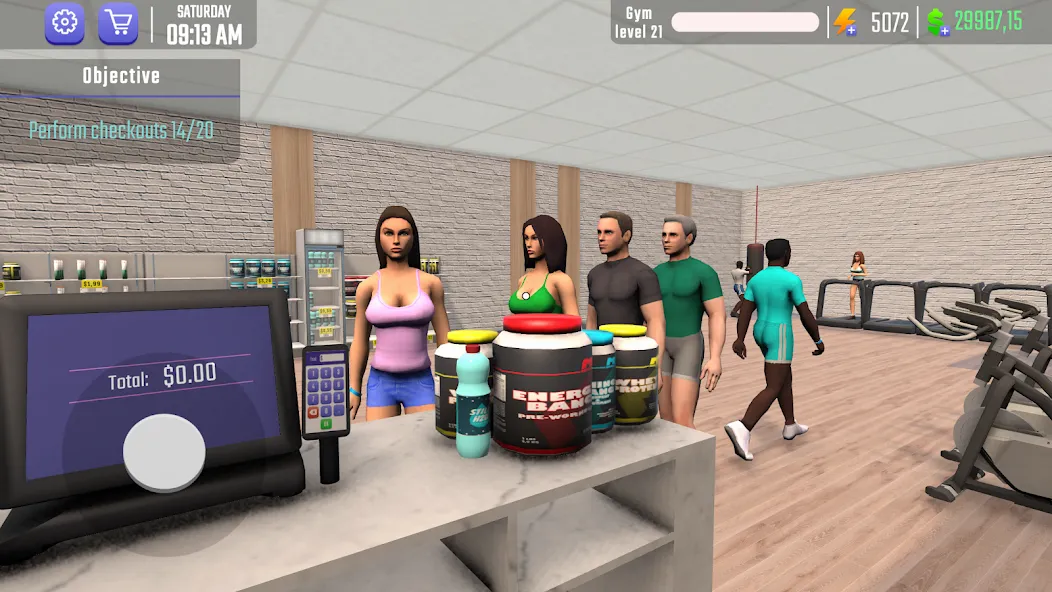 Fitness Gym Simulator Fit 3D 2