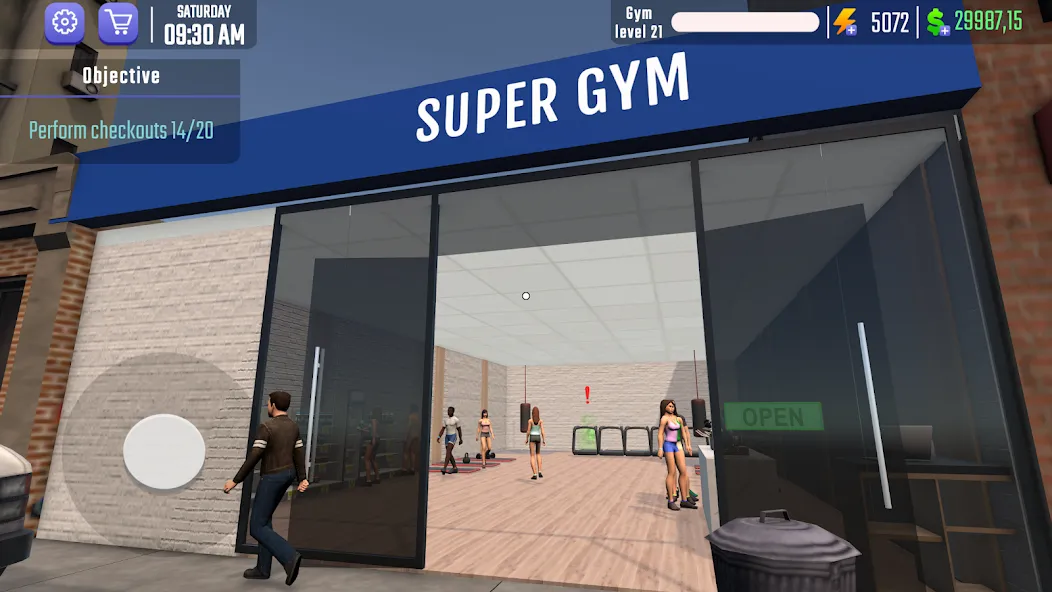 Fitness Gym Simulator Fit 3D 3