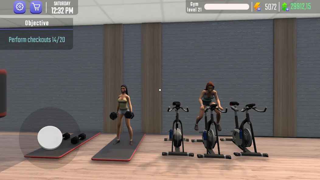 Fitness Gym Simulator Fit 3D 4